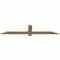 Ekena Millwork Eugene Smooth Timber Gable Bracket, Douglas Fir, 60"W x 12"H x 1 1/2"D x 3 1/2"F, 5/12 Pitch GBW060X12X0204EUG00SDF - alternate 4